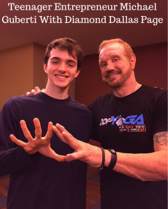 Teenager-Entrepreneur-Michael-Guberti-With-Diamond-Dallas-Page